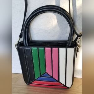 Colorful Geometric Women's Handbag